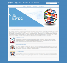 E-Visa Processing And Follow Up System