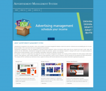 PHP and MySQL Project on Advertisement Management System PHP and MySQL Project on Advertisement Management System