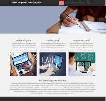 PHP and MySQL Project on Student Assignment and Exam Portal PHP and MySQL Project on Student Assignment and Exam Portal