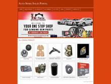 PHP and MySQL Mini Project on Auto Spare Sales Portal