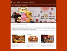 PHP and MySQL Project on Bakery Shop Management System PHP and MySQL Project on Bakery Shop Management System
