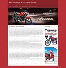 PHP and MySQL Project on Bike Showroom Management System PHP and MySQL Project on Bike Showroom Management System