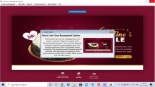C# Windows Application in Cake Shop Management System C# Windows Application in Cake Shop Management System