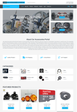 PHP and MySQL Project on Car Accessories Portal