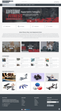 Python, Django and MySQL Project on Fitness Shop - Gym Equipments Store