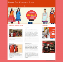 PHP and MySQL Mini Project on Garment Shop Management System PHP and MySQL Mini Project on Garment Shop Management System