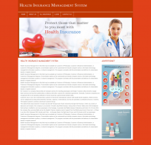 PHP and MySQL Project on Health Insurance Management System PHP and MySQL Project on Health Insurance Management System