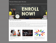 PHP and MySQL Project on Student Enrollment System PHP and MySQL Project on Student Enrollment System