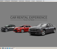 C# Windows Application in Car Rental System