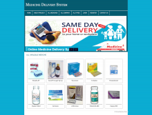PHP and MySQL Project on Medicine Delivery System