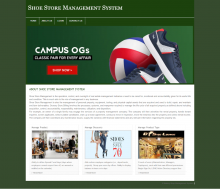 PHP and MySQL Project on Shoe Store Management System PHP and MySQL Project on Shoe Store Management System