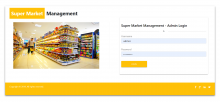 NodeJS, AngularJS and MySQL Project on Super Market Management System
