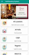 Hall Booking System Android Application