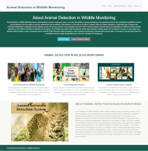 Animal Detection in Wildlife Monitoring
