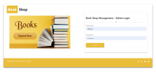 Book Shop Management System