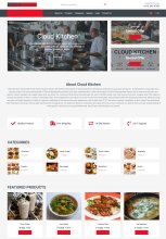 PHP and MySQL Project on Cloud Kitchen - Homemade Food Delivery System