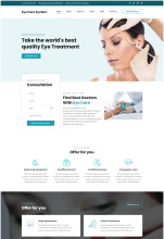 HTML, CSS and JavaScript Project on Eye Care System