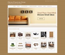 Java, JSP and MySQL Project on Online Furniture Store