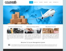 PHP Project on Courier Management System with MySQL Database.