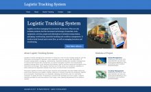 Python, Django and MySQL Project on Logistic Tracking System