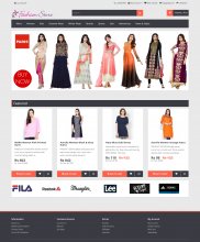 PHP Project on Online Fashion Store with MySQL Database