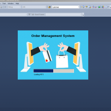 C# Windows Application in Order Management System