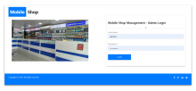 NodeJS, AngularJS and MySQL Project on Mobile Shop Management System