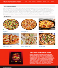 Java Spring Boot, React JS and MySQL Project on Online Pizza Ordering System