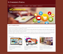 PHP and MySQL Project on E-Commerce Portal