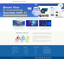 AI Enabled E-Commerce Portal with Sentiment Analysis and Recommendation System