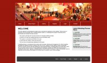 HTML, CSS and JavaScript Project on Wedding Planner System