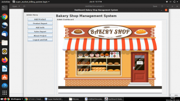 Java and MySQL Project on Bakery Shop Management System