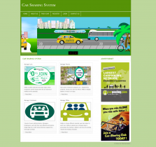 PHP and MySQL Project on Car Sharing System