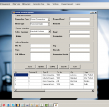 VB.net Windows Application Project on Electricity Billing System