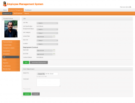 PHP & MySQL Project on Employee Management System