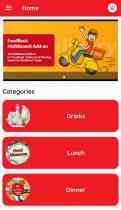 Food Ordering Android Application