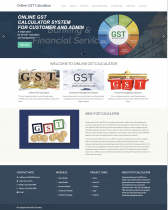PHP and MySQL Project on Online GST Calculator