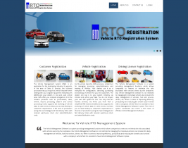 PHP and MySQL Project on RTO Vehicle Registration System