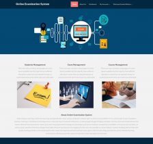 PHP and MySQL Project on Online Examination System