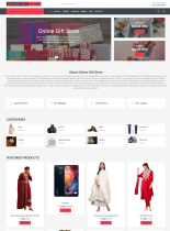 PHP and MySQL Project on Online Gift Store