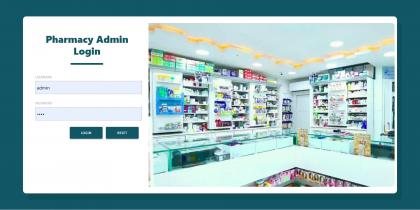 Pharmacy Shop Management System Spring Boot Project