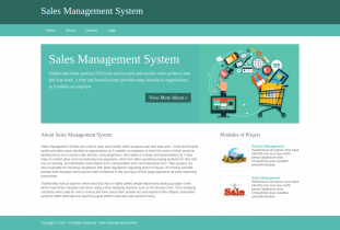 Python, Django and MySQL Project on Sales Management System