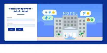 Java Spring Boot, Angular and MySQL Project on Hotel Management System