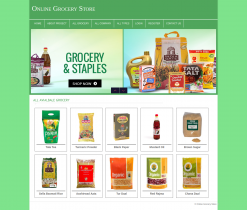 PHP and MySQL Mini Project on Online Grocery Store