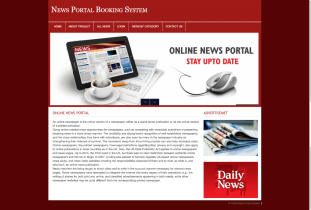 PHP and MySQL Project on Online News Portal