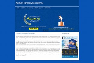 PHP and MySQL Project on Alumni Information System