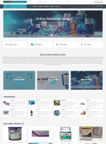 Python, Django and MySQL Project on Online Medicine Store