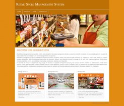 PHP and MySQL Project on Retail Store Management System