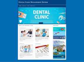 PHP and MySQL Project on Dental Clinic Management System